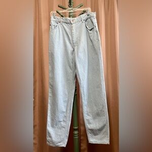 ❄️ Lee 33x32 High Rise Blue Straight Jeans Relaxed Fit 90’s